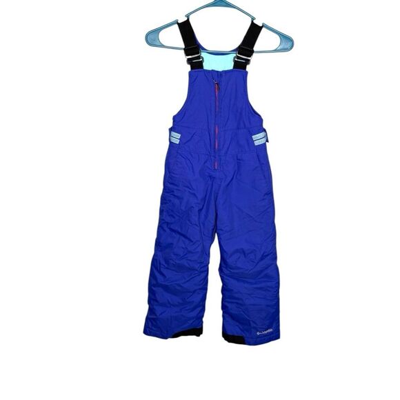 Columbia kids snow bibs size 4/5 blue - Picture 1 of 7